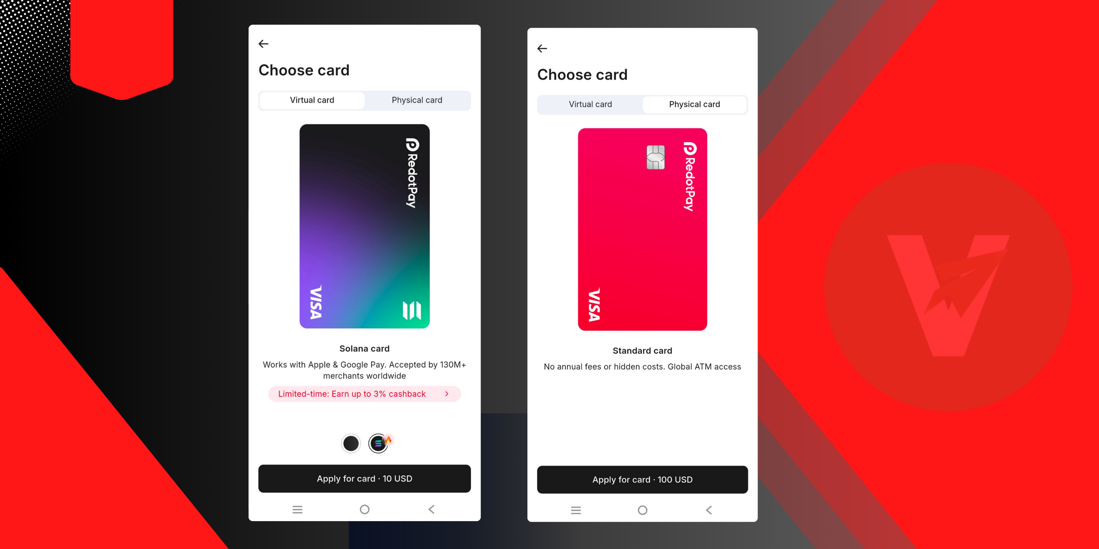 Select Your Card