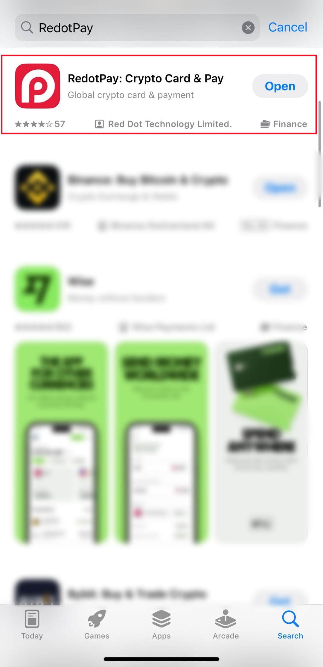 Download RedotPay App